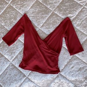 Minnie Knit Crop Top Reformation